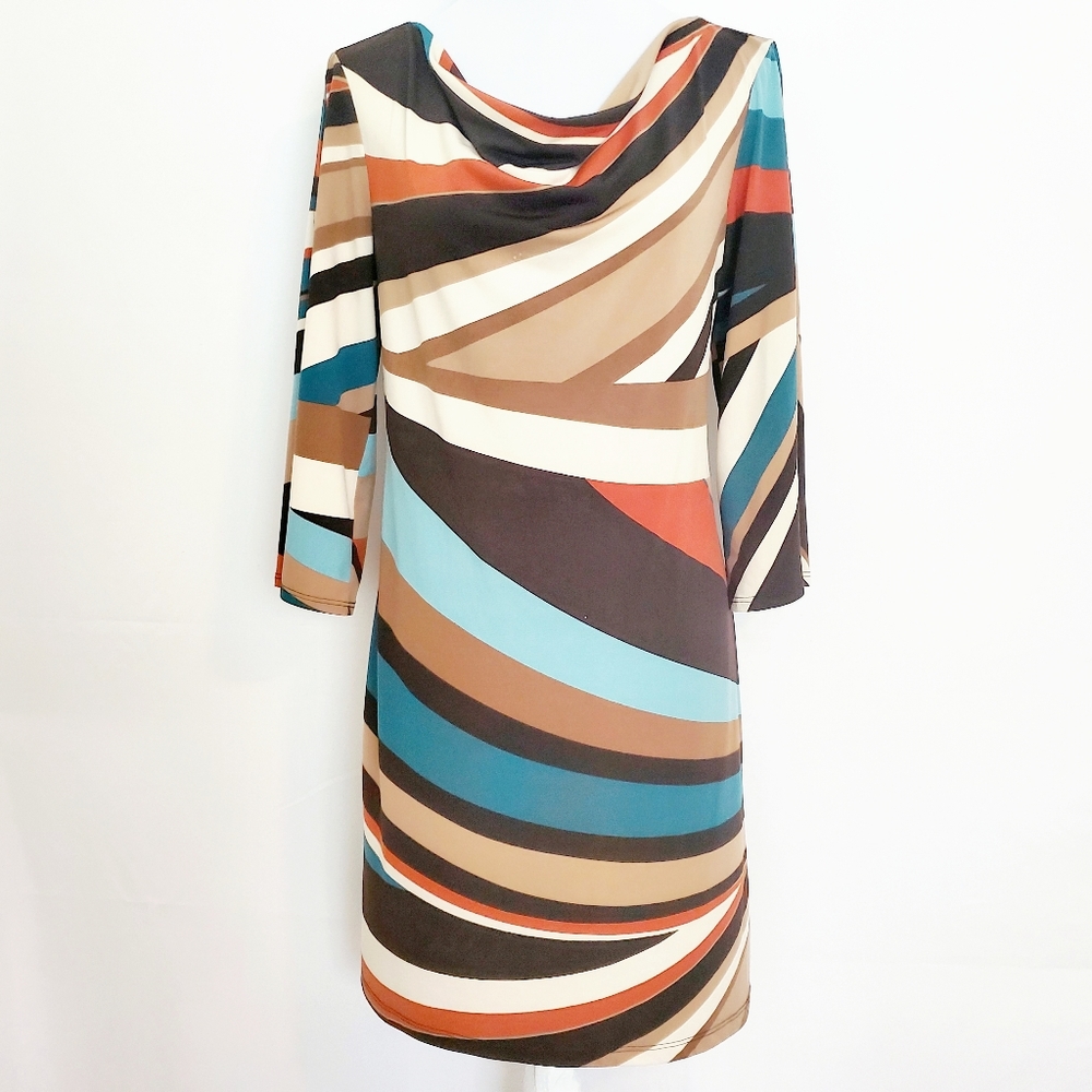 MSK Cowl Neck Dress